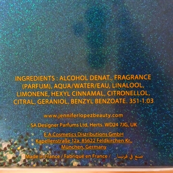 Jennifer Lopez Other Live Luxe Jennifer Lopez Perfume 34 Fl Oz